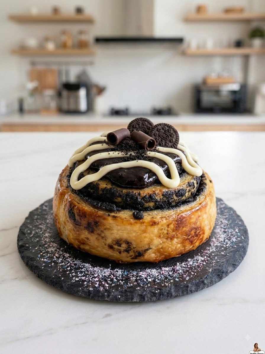 Oreo cookies and cream roll, Buriram Thailand